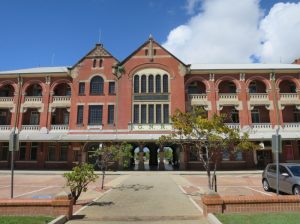 Image 11: 1913. The first steam trains to run past Saunders Beach from 1919 left from this station. It wasn't until 1924 that the various sections of the Brisbane-Cairns coastal line were joined up.