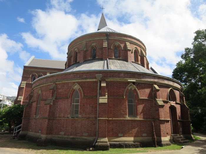 Image 3: A smaller version of the Cathedral was completed in 1892. Funds were scarce because of a worldwide economic depression.