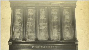Image 6: Pro Patria Honour Board from World War 1.